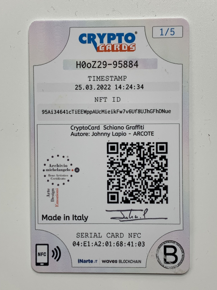 Cryto-Card retro 1 di 5