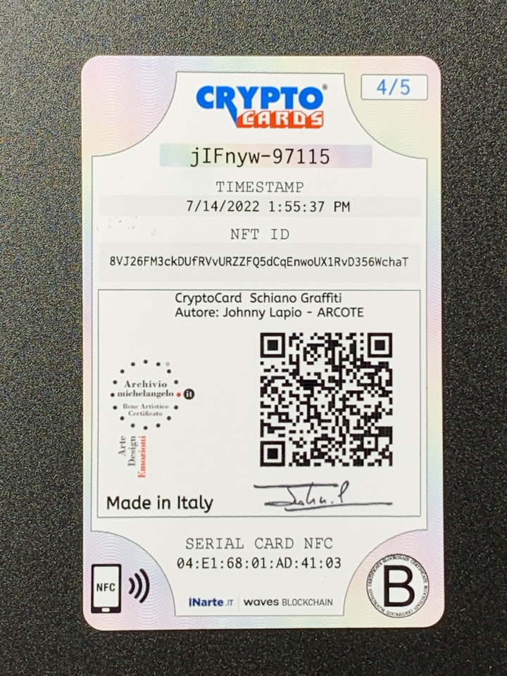 Crypto Card Retro 4 di 5 Lapio