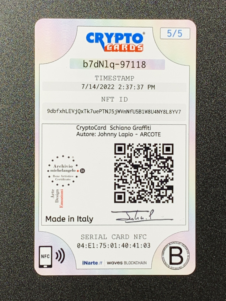 Crypto Card Retro 5 di 5 Lapio