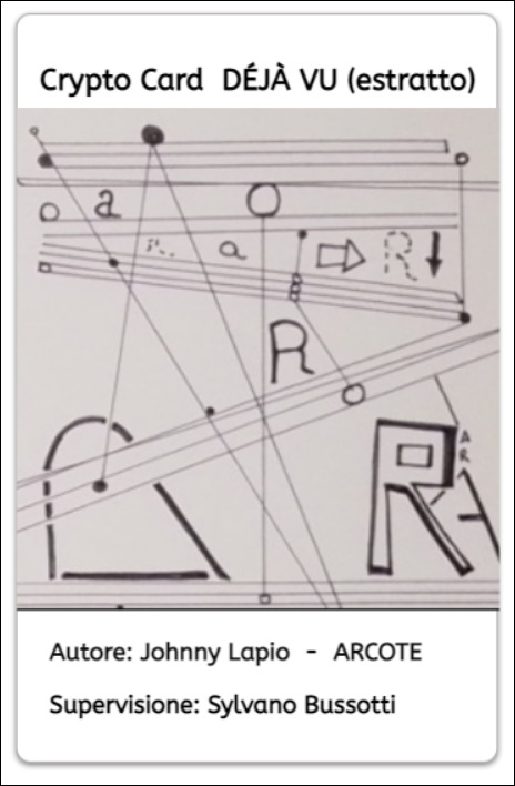 CryptoCard  Déjà Vu - Johnny Lapio - ARCOTE