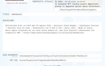 NFT 97720 Sarah Bowyer