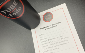 Certificato Autenticità Tube Toile