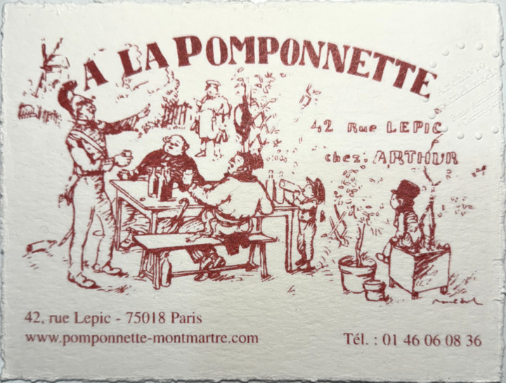 À LA POMPONNETTE