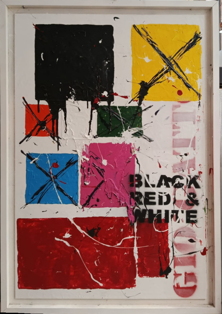 Black Red & White 